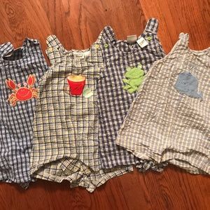 Plaid Summer Romper Lot